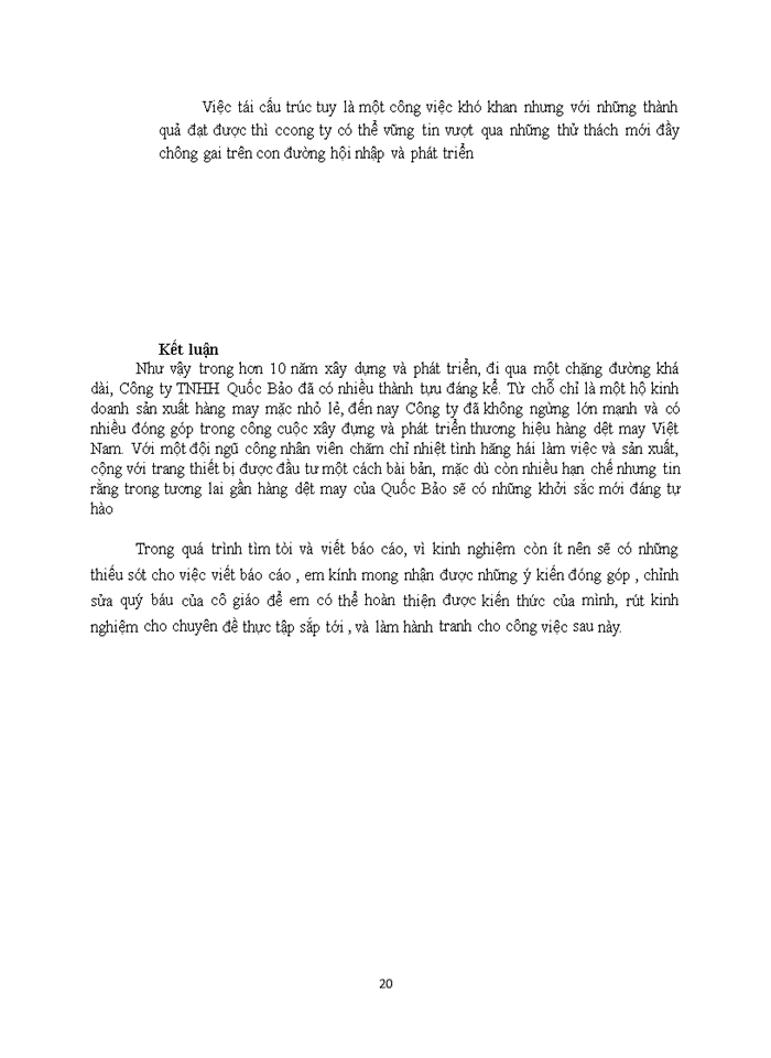 image for page THỰC TRẠNG HOẠT ĐỘNG SẢN XUẤT KINH DOANH CỦA CÔNG TY