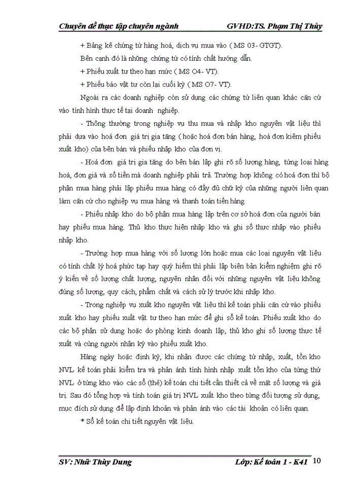 image for page Hoàn thiện công tác kế toán nguyên vật liệu tại Công ty TNHH Hóa Chất và Thương Mại Trần Vũ