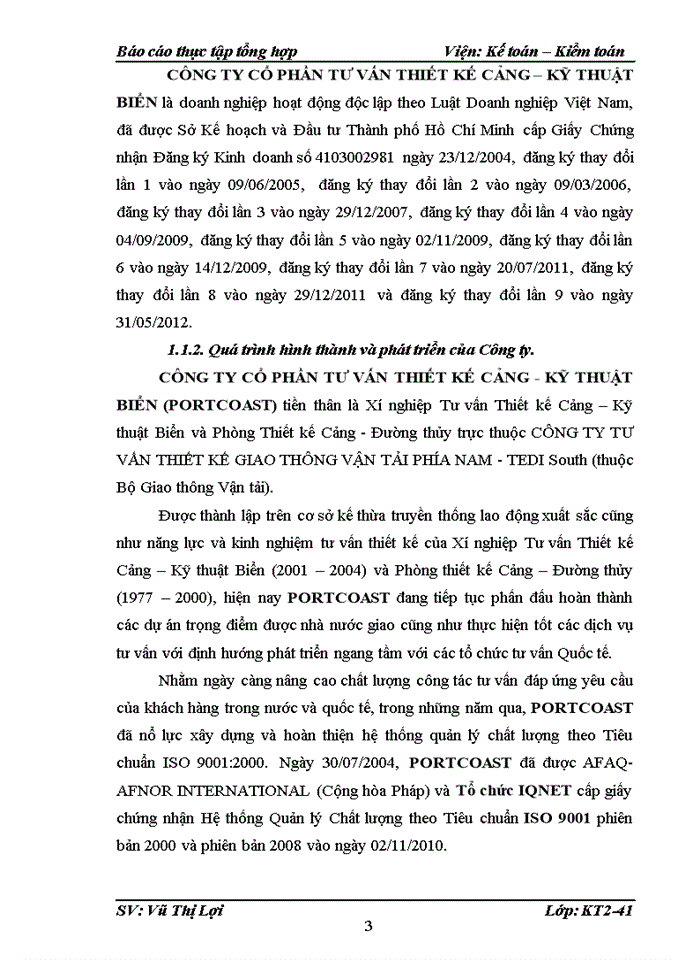 image for page Một số đánh giá về tình hình tổ chức hạch toán Kế toán tại CNPB Công ty cổ phần Tư vấn Thiết kế Cảng – Kỹ thuật Biển