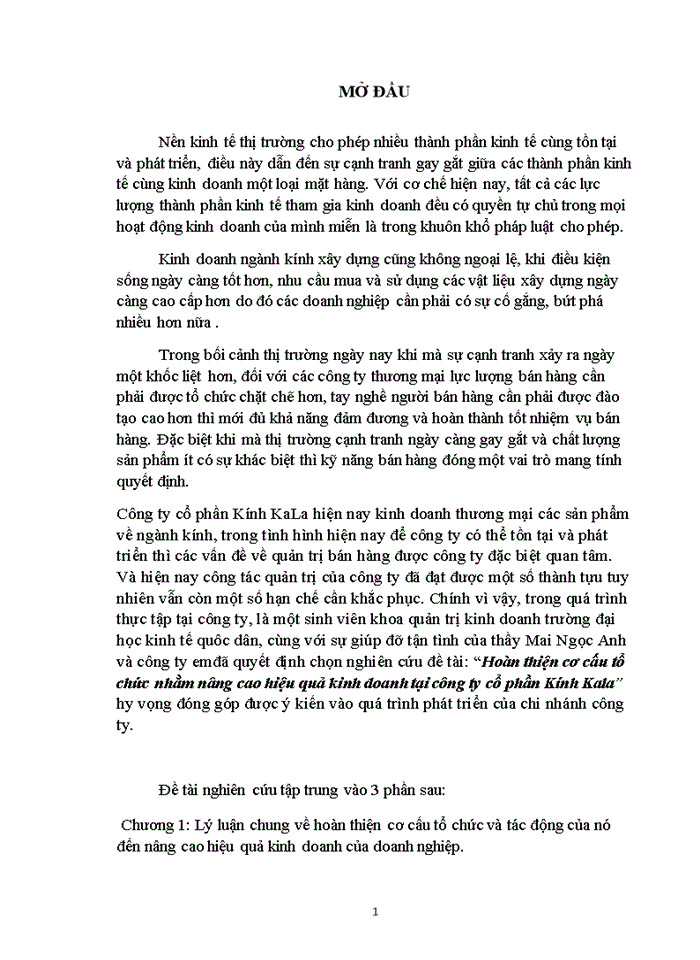 image for page Hoàn thiện cơ cấu tổ chức nhằm nâng cao hiệu quả kinh doanh tại công ty cổ phần Kính Kala