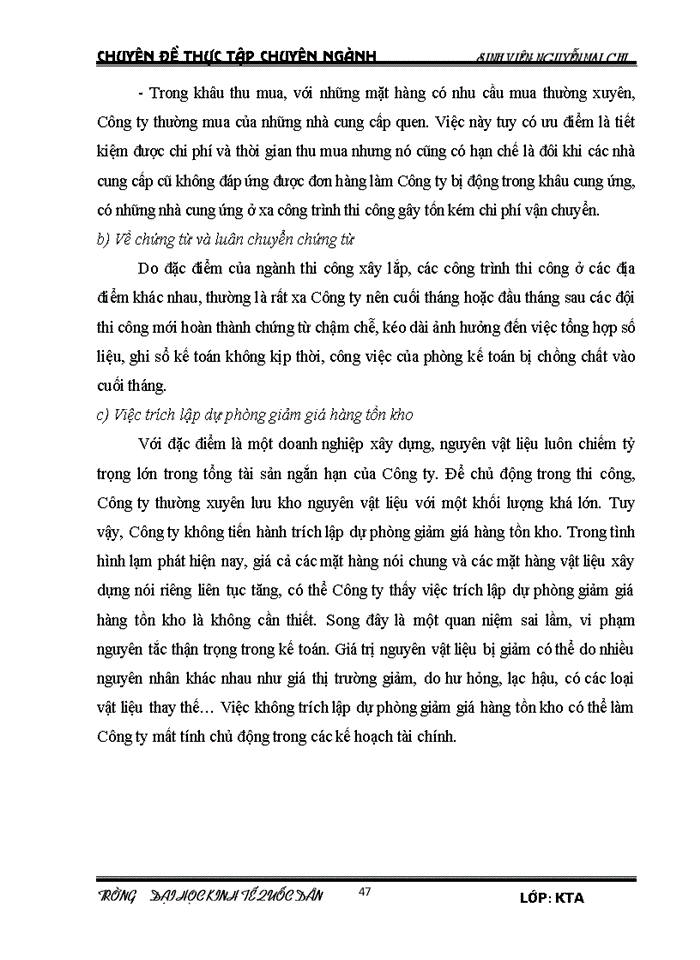 image for page Hoàn thiện công tác kế toán Nguyên vật liệu tại Công ty TNHH Mai Hải Long