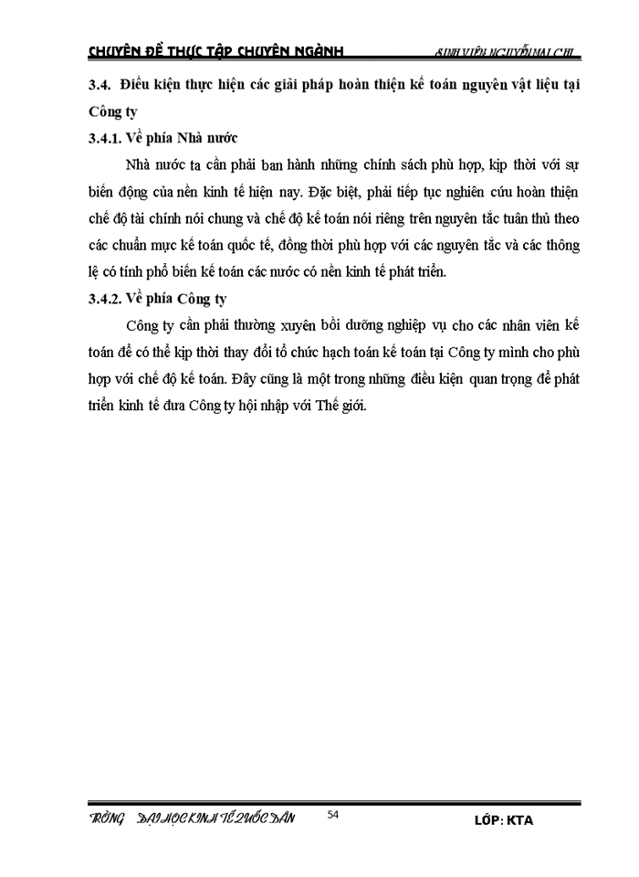 image for page Hoàn thiện công tác kế toán Nguyên vật liệu tại Công ty TNHH Mai Hải Long