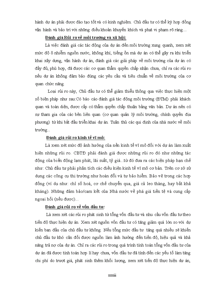 image for page Đánh giá rủi ro trong thẩm định dự án đầu tư vay vốn tại ngân hàng thương mại cổ phần kỹ thương VIỆT NAM - chi nhánh BA ĐÌNH