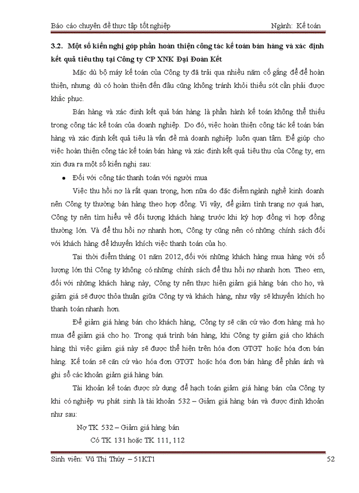 image for page Thực trạng về kế toán bán hàng và xác định kết quả tiêu thụ tại công ty cp XNK ĐẠI ĐOÀN KẾT