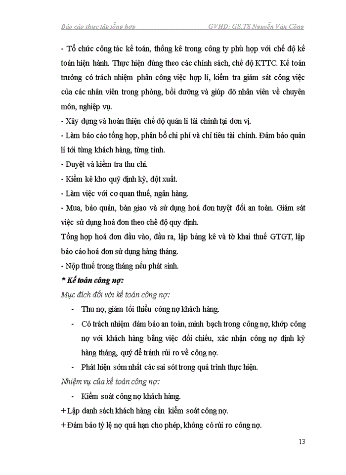 image for page Tổ chức bộ máy kế toán và hệ thống kế toán tại công ty CP THIẾT BỊ ĐIỆN HƯNG PHÁT