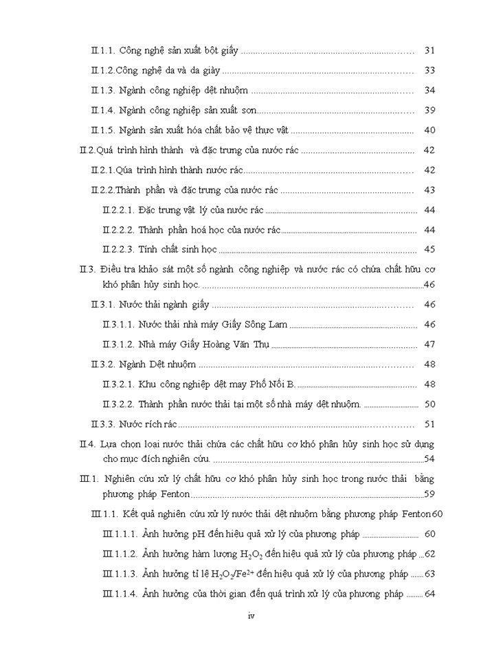 image for page Nghiên cứu ứng dụng các phương pháp oxy hóa tiên tiến (AOP) trong xử lý nước thải chứa các hợp chất hữu cơ khó phân hủy sinh học