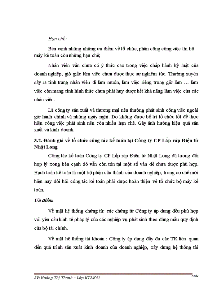 image for page Một số đánh giá về tình hình tổ chức hạch toán kế toán tại công ty cổ phần lắp ráp điện tử nhật long