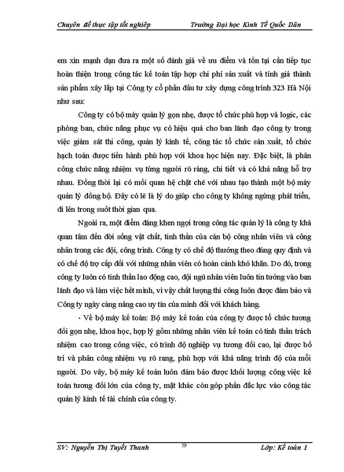 image for page Hoàn thiện kế toán chi phí sản xuất và tính giá thành sản phẩm tại công ty cổ phần đầu tư xây dựng công trình 323 HÀ NỘI