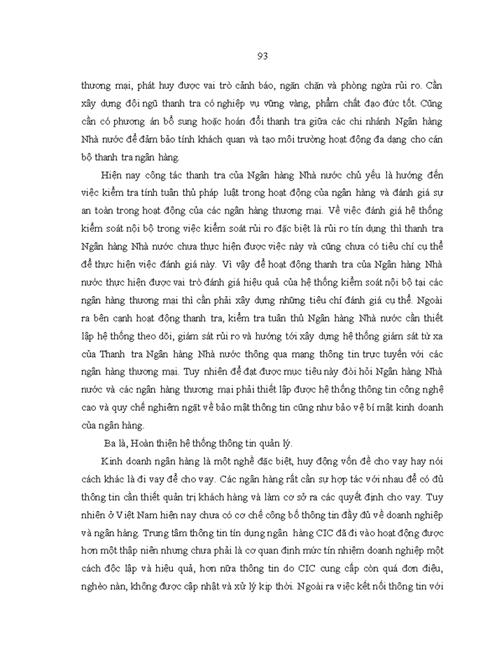 image for page Nghiên cứu về kiểm soát nội bộ đối với hoạt động tín dụng tại NH TMCP Tiên Phong