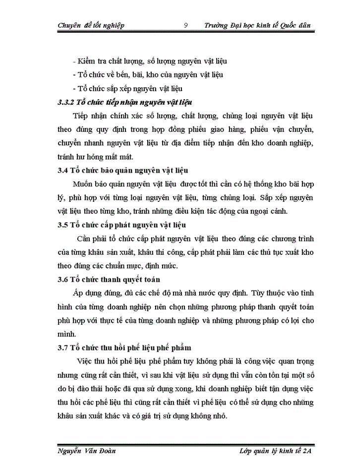 image for page Quản lý nguyên vật liệu tại Công ty Cổ phần Xây dựng Du lịch Thương mại Hải Nam