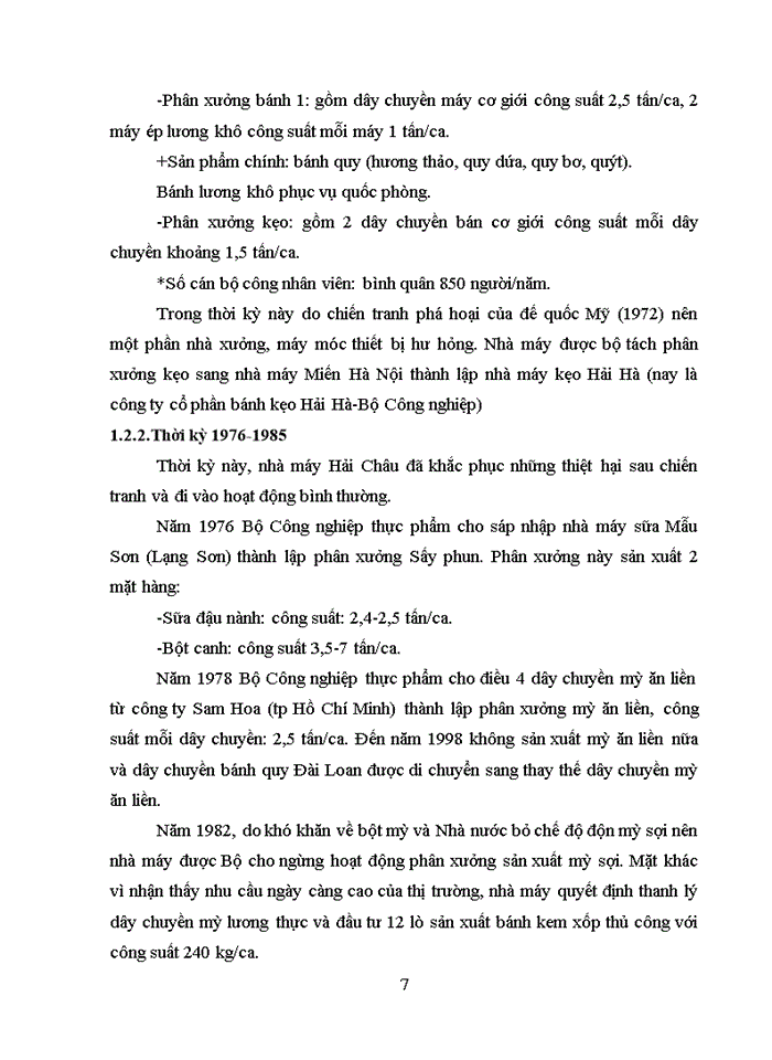 image for page Tình hình hoạt động sản xuất kinh doanh của công ty cổ phần bánh kẹo HẢI CHÂU