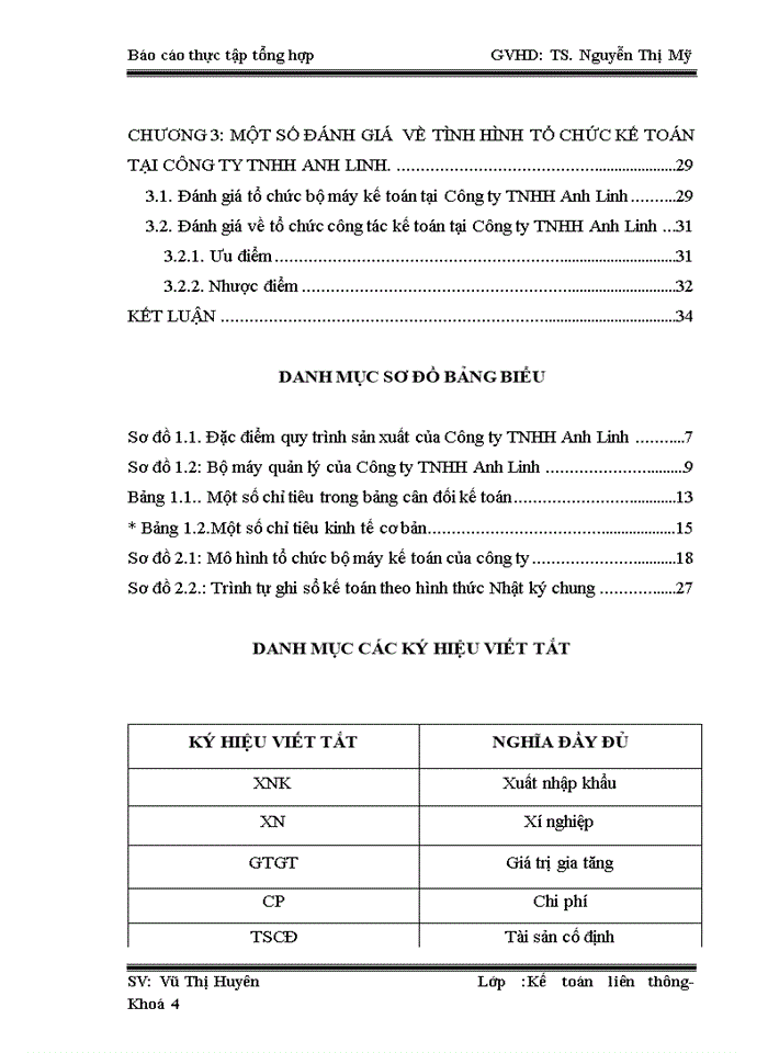 image for page Tổ chức kế toán tại công ty TNHH Anh Linh