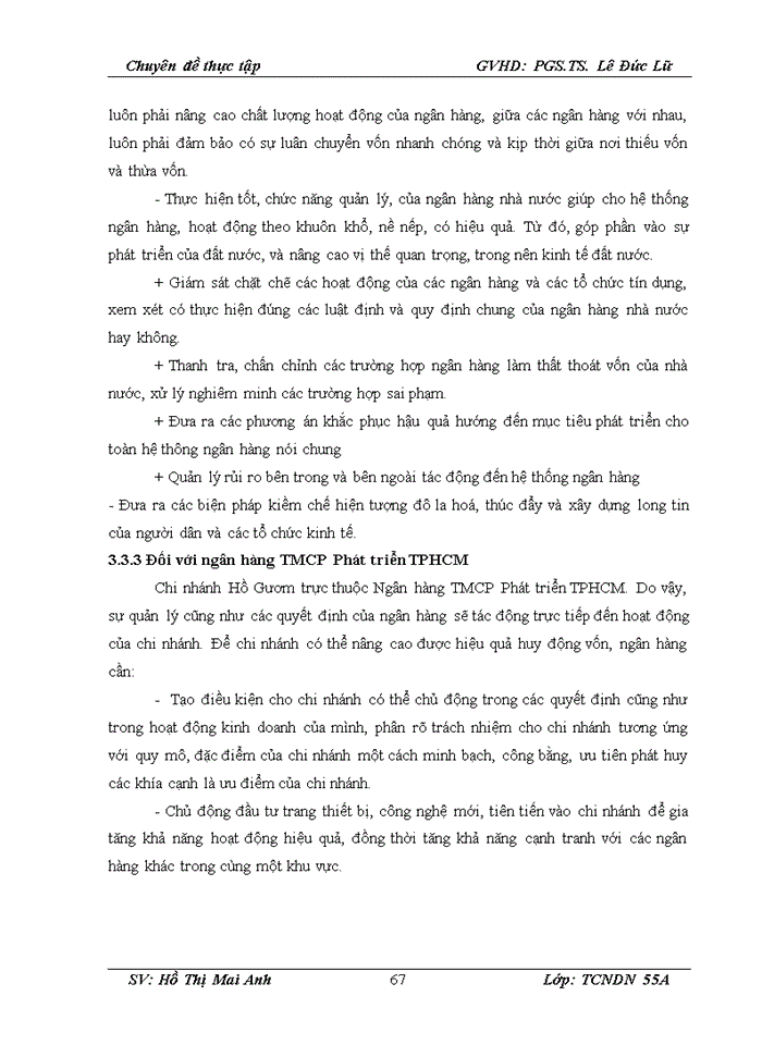 image for page Nâng cao hiệu quả huy động vốn tại Ngân hàng TMCP Phát triển TPHCM chi nhánh Hồ Gươm
