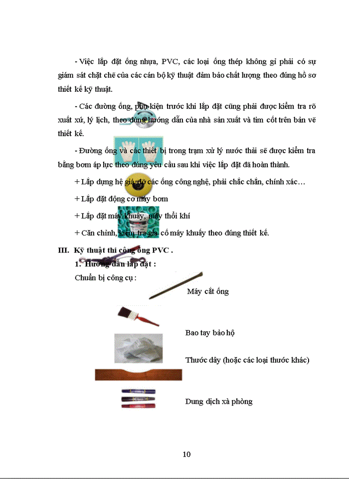 image for page Thuyết minh biện pháp thi công lắp đặt thiết bị đường ống công nghệ và điện