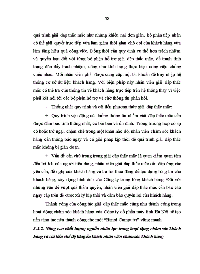 image for page Hoàn thiện hoạt động chăm sóc khách hàng của công ty cổ phần máy tính HÀ NỘI