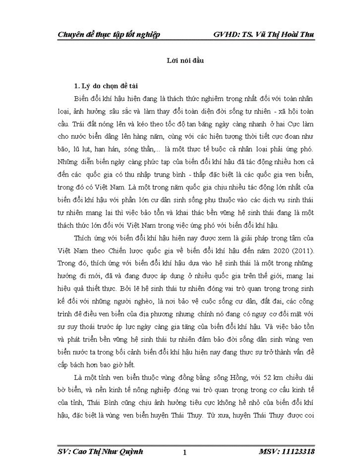image for page Đề xuất một số giải pháp nhằm thúc đẩy thích ứng với biến đổi khí hậu dựa vào hệ sinh thái tại huyện Thái Thụy, tỉnh Thái Bình