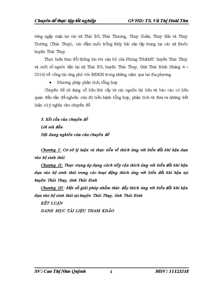 image for page Đề xuất một số giải pháp nhằm thúc đẩy thích ứng với biến đổi khí hậu dựa vào hệ sinh thái tại huyện Thái Thụy, tỉnh Thái Bình