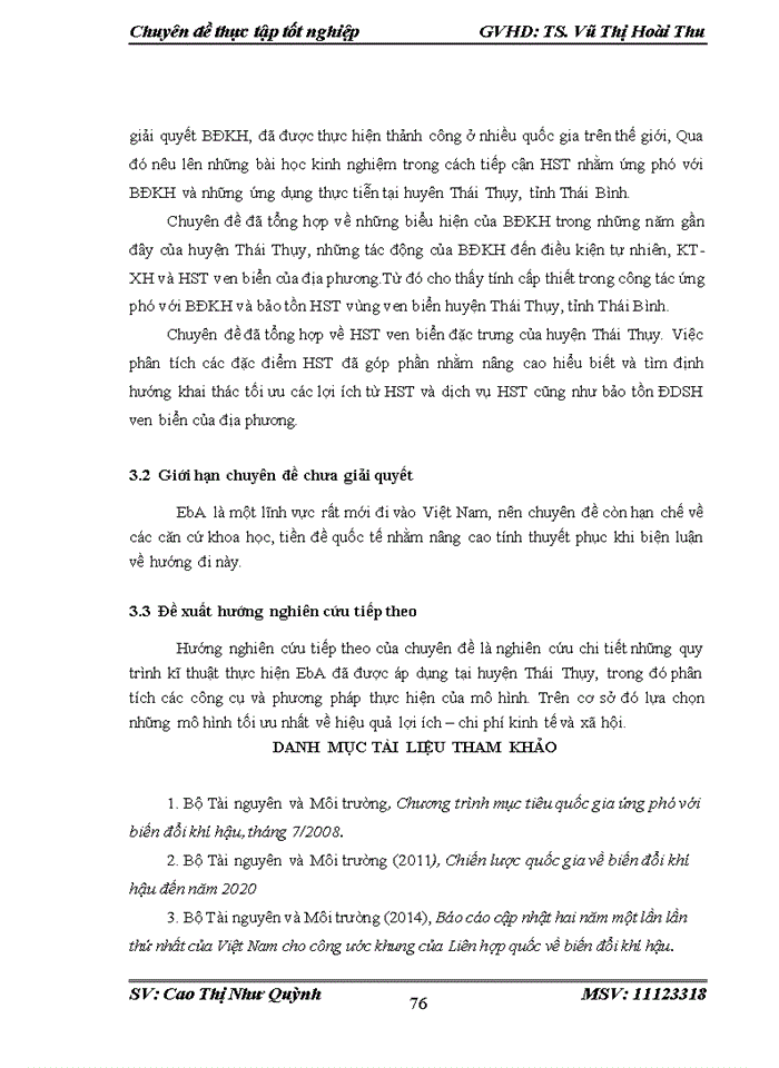image for page Đề xuất một số giải pháp nhằm thúc đẩy thích ứng với biến đổi khí hậu dựa vào hệ sinh thái tại huyện Thái Thụy, tỉnh Thái Bình