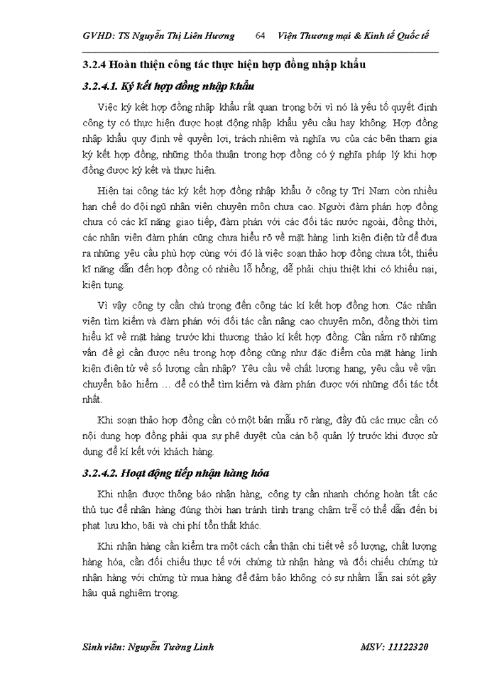image for page Hoạt động nhập khẩu linh kiện điện tử tại Công ty Cổ phần đầu tư phát triển công nghệ Trí Nam - thực trạng và giải pháp