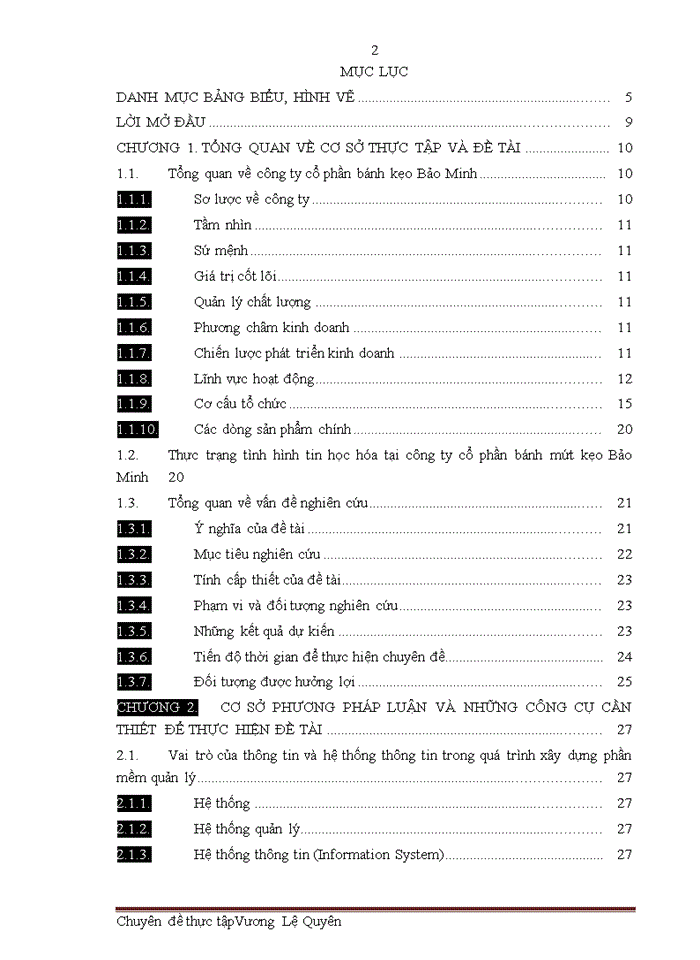 image for page Phân tích và thiết kế phần mềm quản lý khách hàng tại công ty cổ phần bánh mứt kẹo BẢO MINH