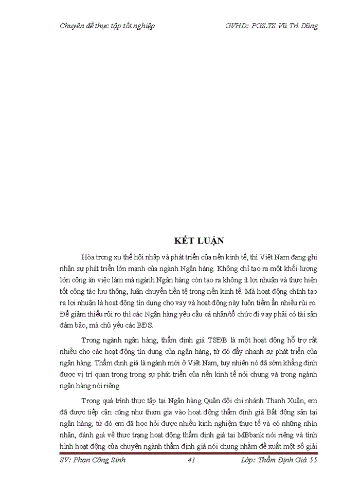 image for page Hoàn thiện công tác thẩm định giá tài sản bảo đảm là Bất động sản tại Ngân hàng TMCP Quân đội MBBank chi nhánh Thanh Xuân, Hà Nội