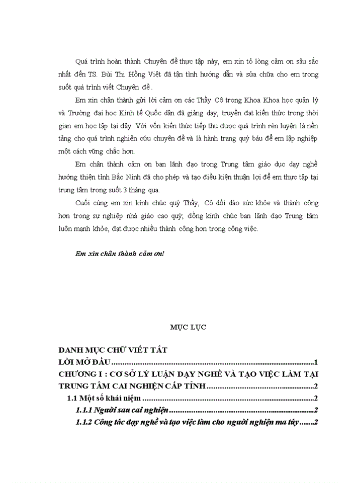 image for page Quản lý dạy nghề và tạo việc làm cho người lao động tại Trung tâm Giáo dục dạy nghề hướng thiện tỉnh Bắc Ninh