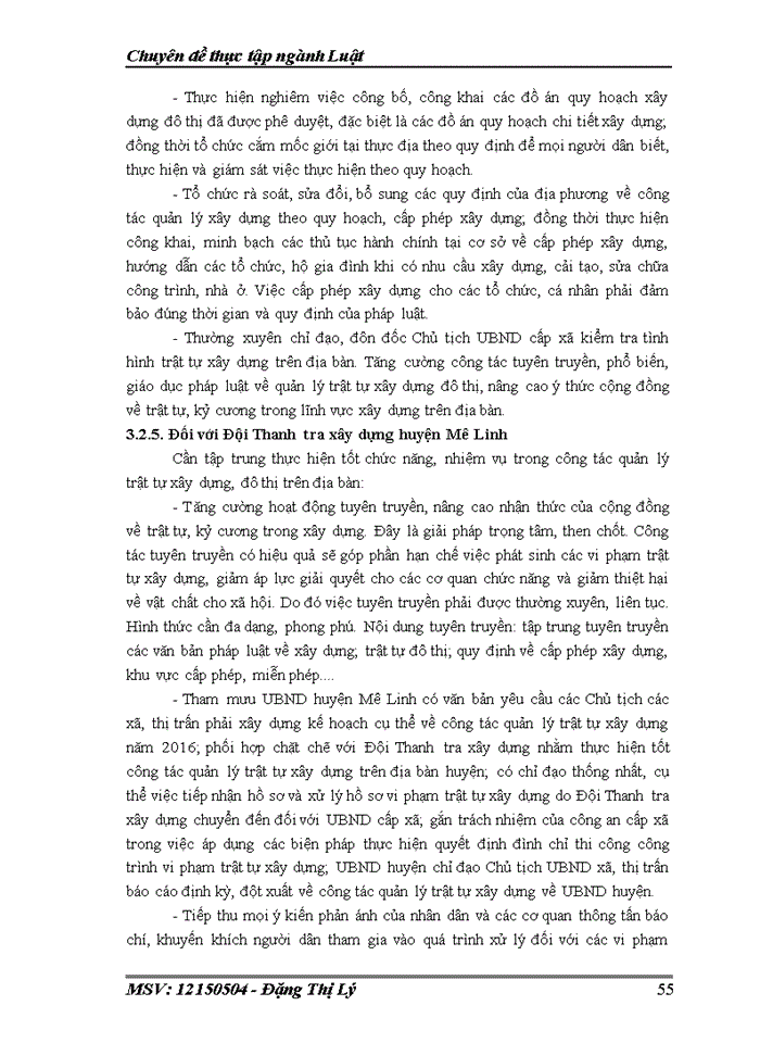image for page Pháp luật về thanh tra xây dựng và thực tiễn áp dụng tại đội thanh tra xây dựng huyện mấ linh, thành phố hà nội