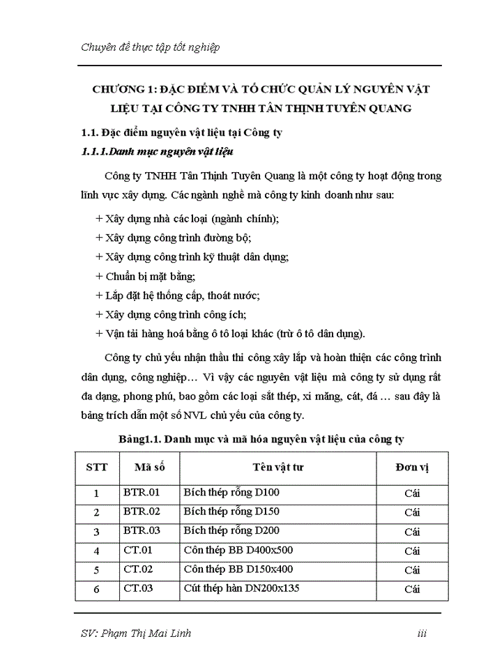 image for page Hoàn thiện kế toán nguyên vật liệu tại công ty TNHH TÂN THỊNH TUYÊN QUANG