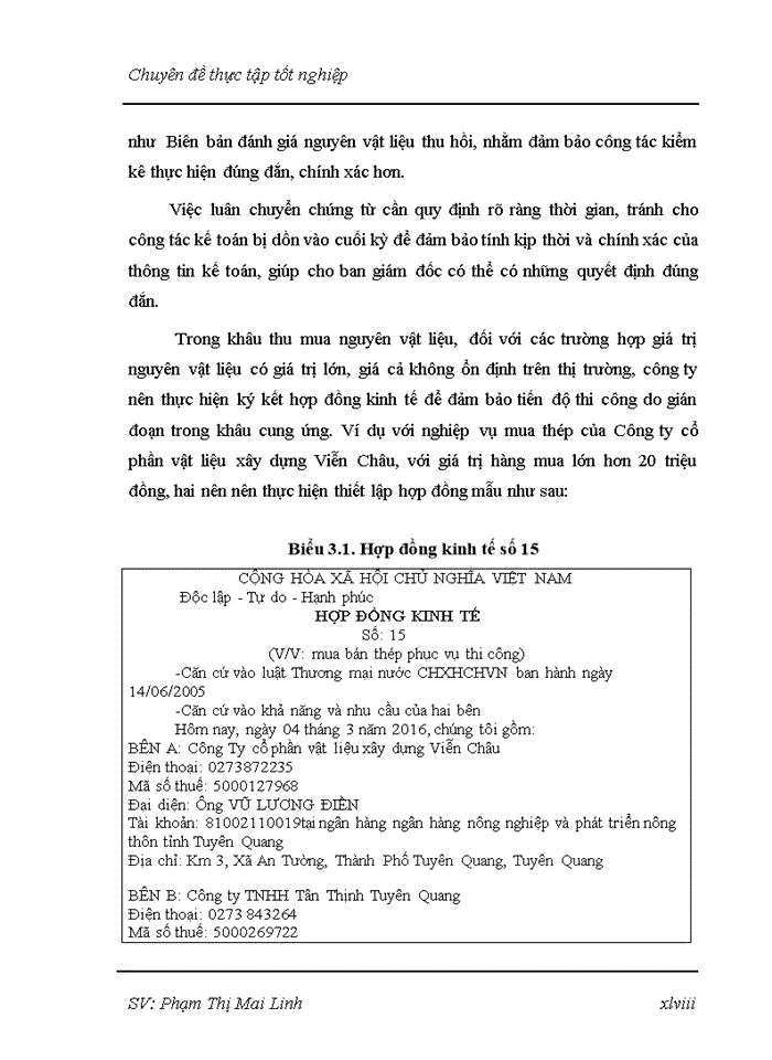 image for page Hoàn thiện kế toán nguyên vật liệu tại công ty TNHH TÂN THỊNH TUYÊN QUANG