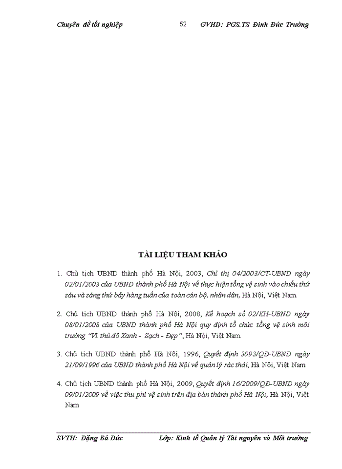 image for page Đánh giá nhận thức của người dân phường Láng Hạ về việc áp dụng 3R trong quản lý rác thải sinh hoạt