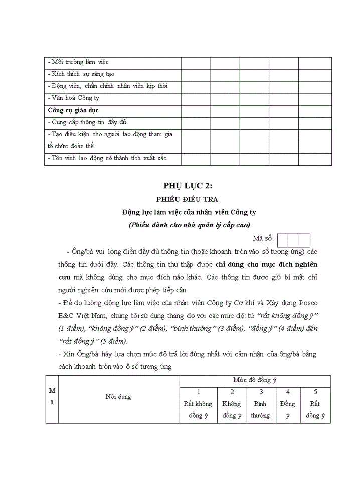image for page CÔNG TÁC TẠO ĐỘNG LỰC CHO ĐỘI NGŨ CÔNG NHÂN VIÊN TẠI CÔNG TY CƠ KHÍ VÀ XÂY DỰNG POSCO E&C VIỆT NAM