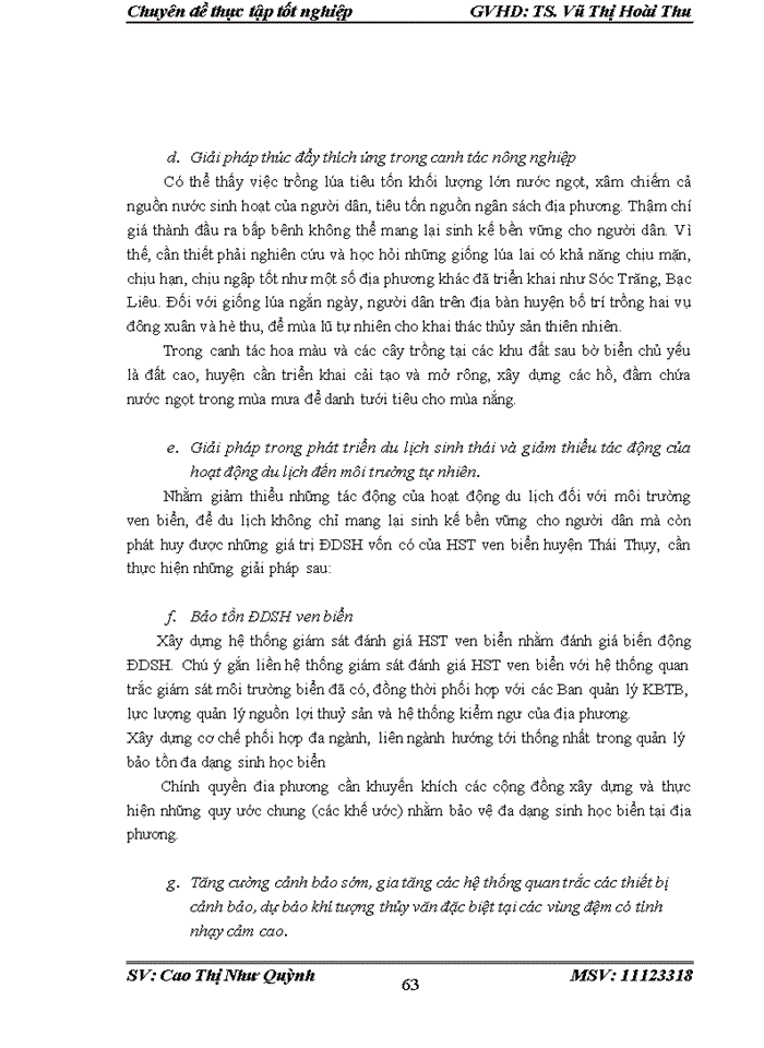 image for page Thích ứng với biến đổi khí hậu dựa vào hệ sinh thái: Nghiên cứu tại huyện Thái Thụy, tỉnh Thái Bình