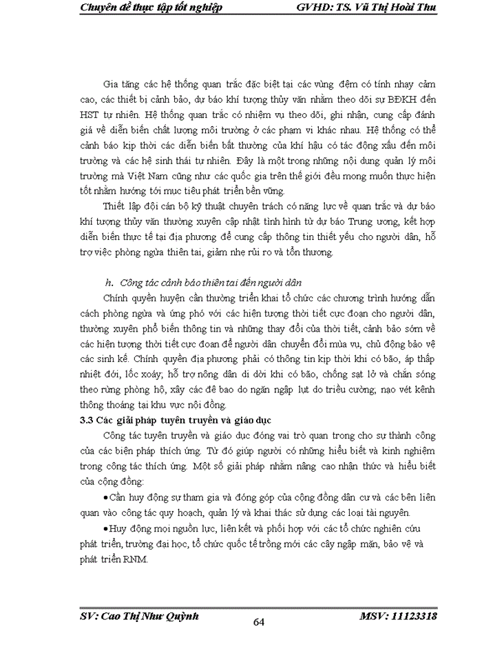 image for page Thích ứng với biến đổi khí hậu dựa vào hệ sinh thái: Nghiên cứu tại huyện Thái Thụy, tỉnh Thái Bình