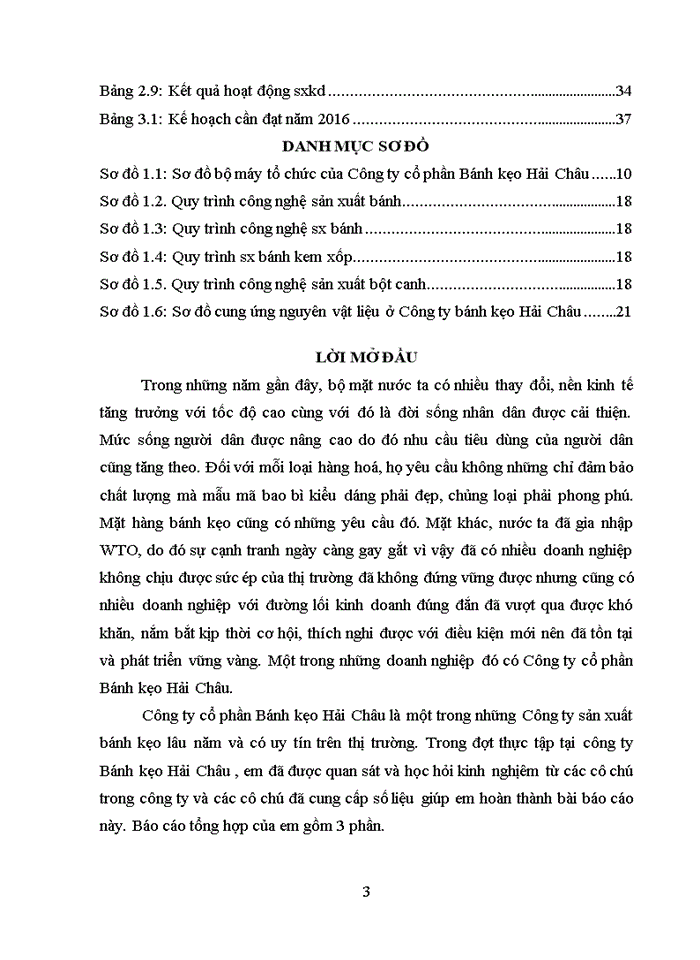 image for page Tình hình hoạt động sản xuất kinh doanh của công ty cổ phần bánh kẹo HẢI CHÂU