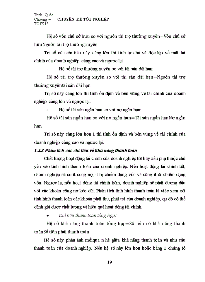 image for page Giải pháp hoàn thiện công tác phân tích tài chính tại công ty cổ phần tập ĐOÀN FLC