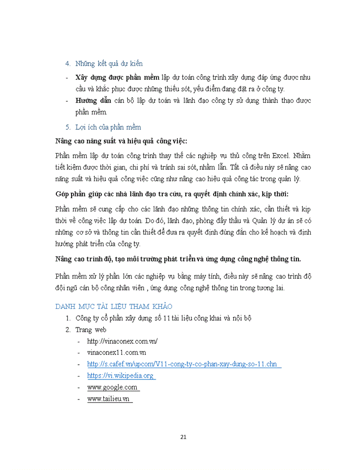 image for page Phân tích và thiết kế phần mềm lập dự toán công trình  xây dựng tại công ty cổ phần xây dựng số 11