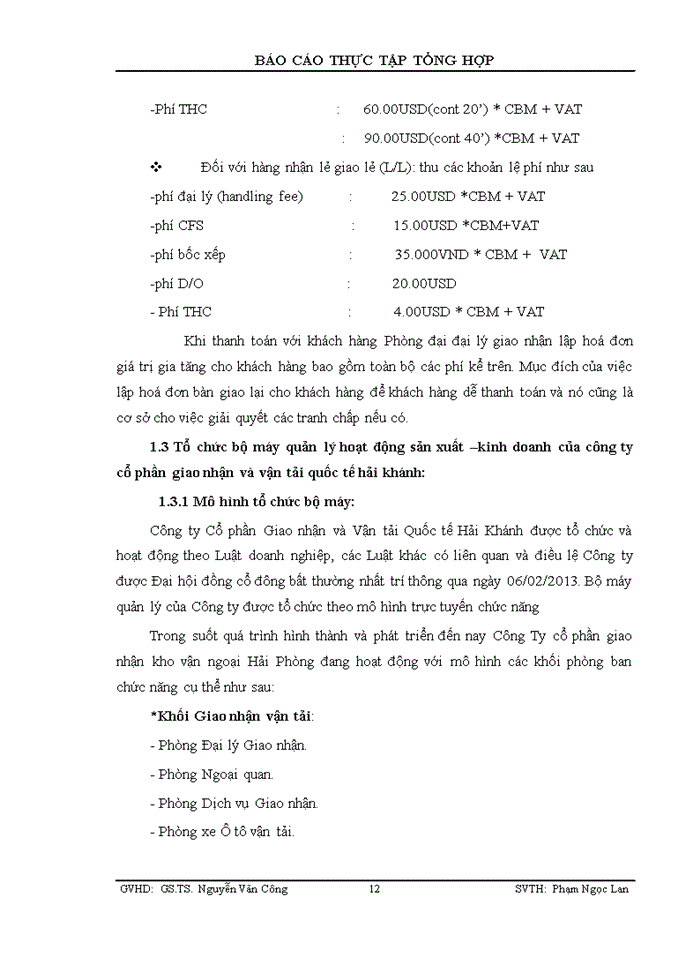 image for page Một số đánh giá về tình hình tổ chức hạch  toán kế toán tại công ty giao nhận và vận tải quốc tế HẢI KHÁNH