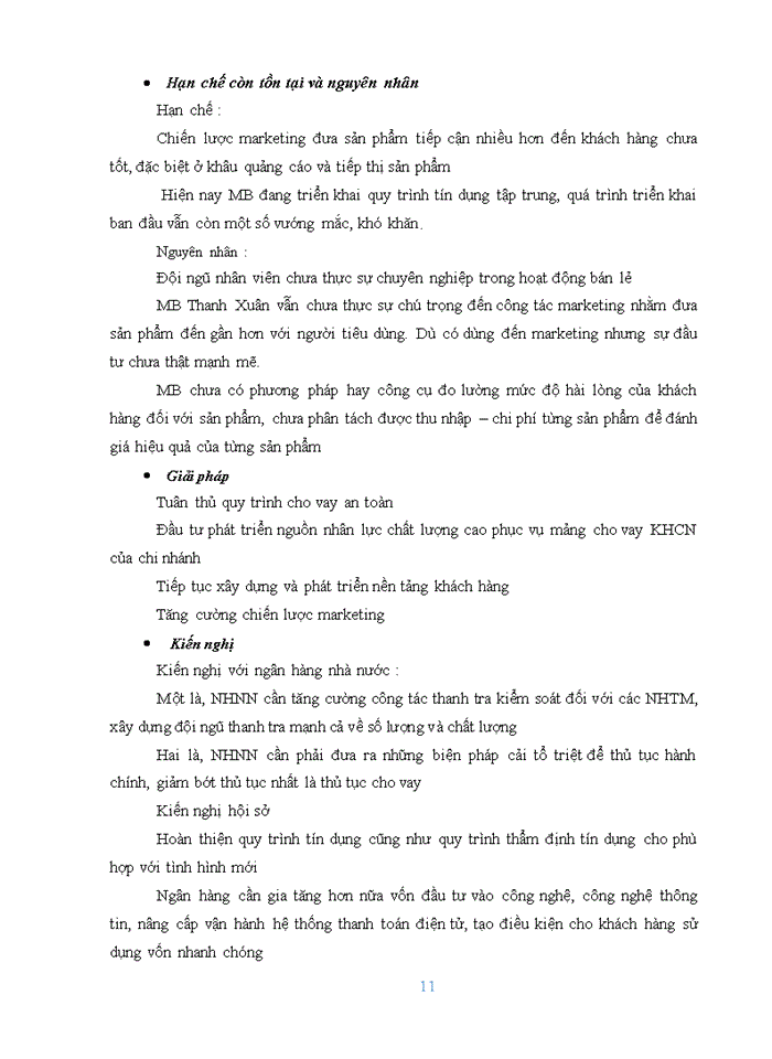 image for page Giải pháp phát triển hoạt động cho vay khách hàng cá nhân tại ngân hàng tmcp quân đội- chi nhánh thanh xuân thành phố HÀ NỘI