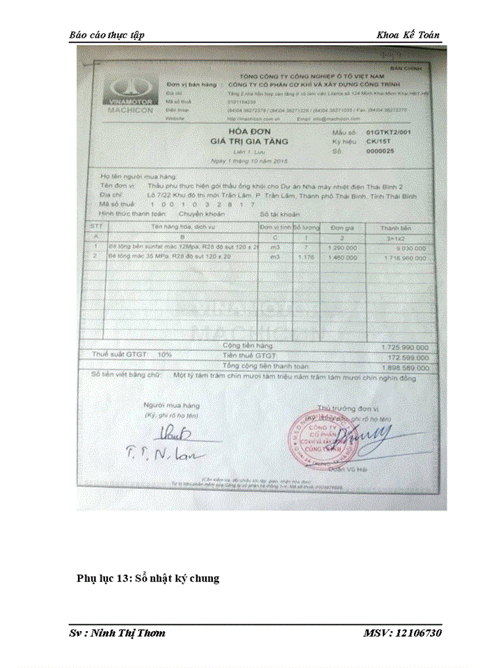 image for page Tình hình tổ chức bộ máy kế toán và tổ chức công tác kế toán tại công ty cổ phần cơ khí và xây dựng công trình