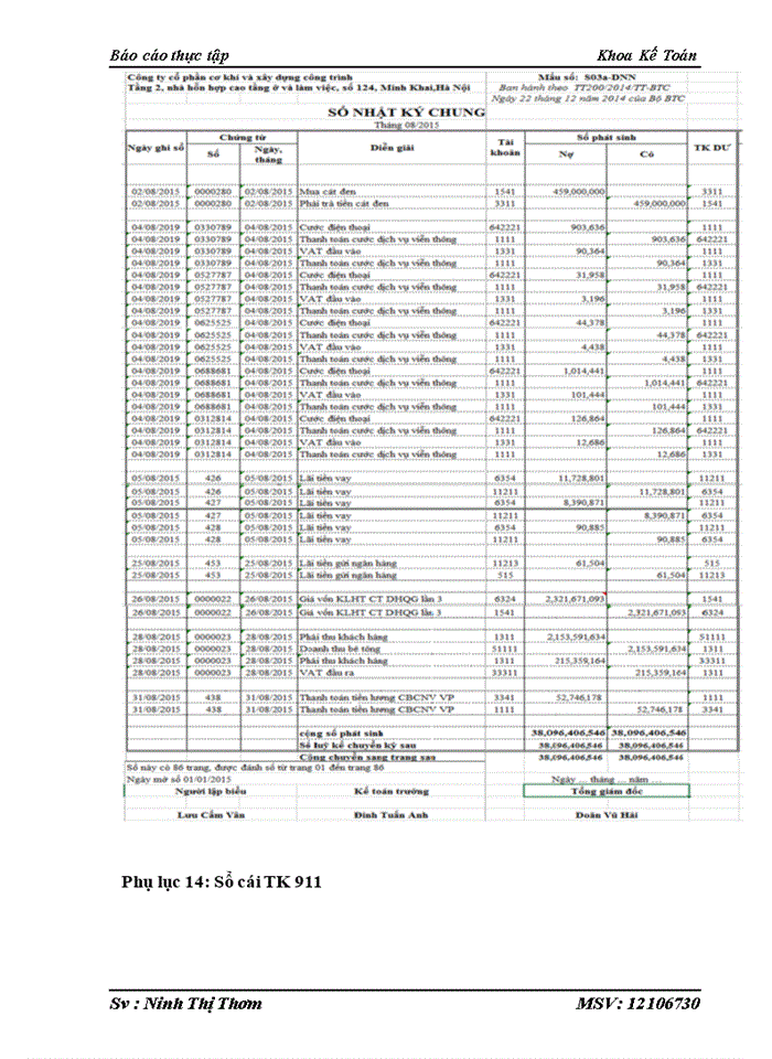 image for page Tình hình tổ chức bộ máy kế toán và tổ chức công tác kế toán tại công ty cổ phần cơ khí và xây dựng công trình