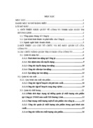 Phân tích thực trạng hệ thống quản lý chất lượng sản phẩm tạỉ Công ty TNHH sản xuất TM Hương Linh