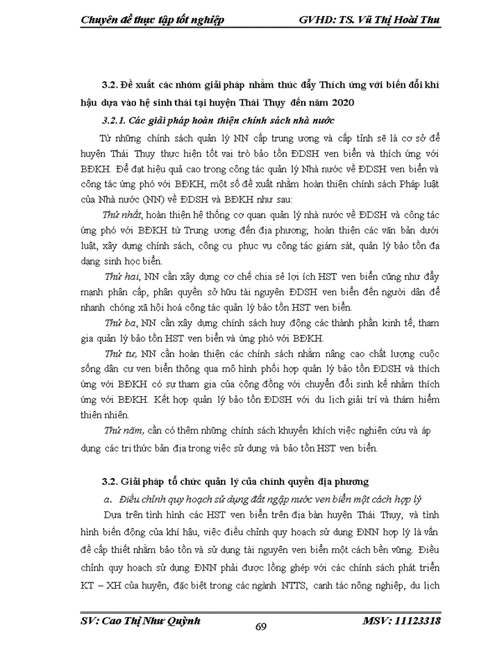 image for page Đề xuất một số giải pháp nhằm thúc đẩy thích ứng với biến đổi khí hậu dựa vào hệ sinh thái tại huyện Thái Thụy, tỉnh Thái Bình