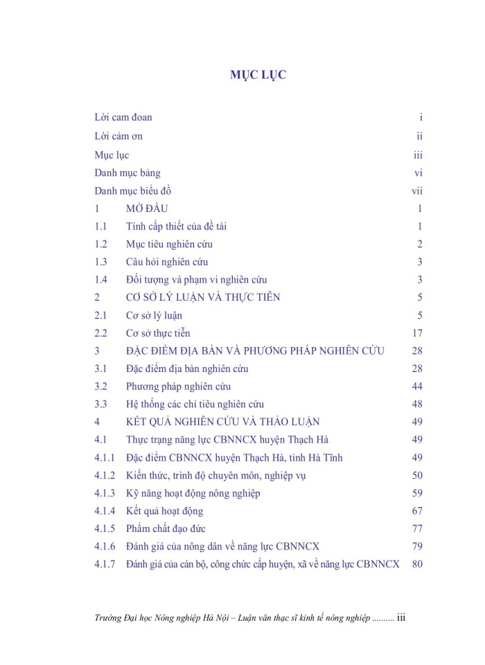 image for page Nâng cao năng lực cán bộ nông nghiệp cấp xã tại huyện THẠCH HÀ, tỉnh HÀ TĨNH