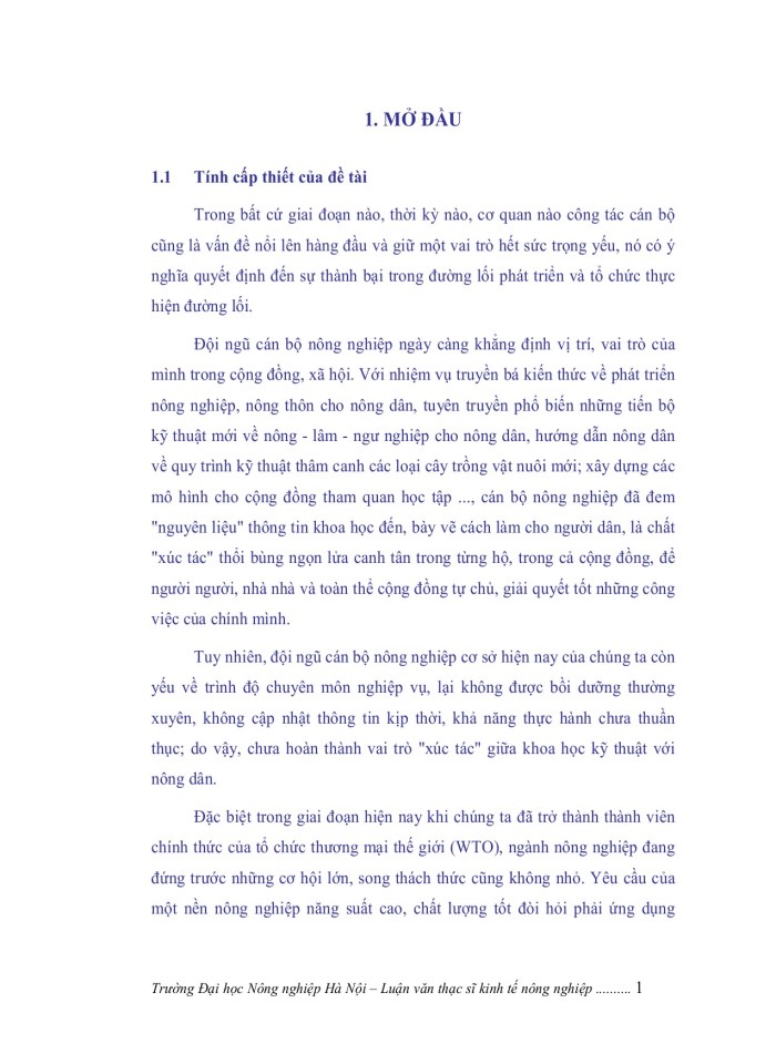 image for page Nâng cao năng lực cán bộ nông nghiệp cấp xã tại huyện THẠCH HÀ, tỉnh HÀ TĨNH