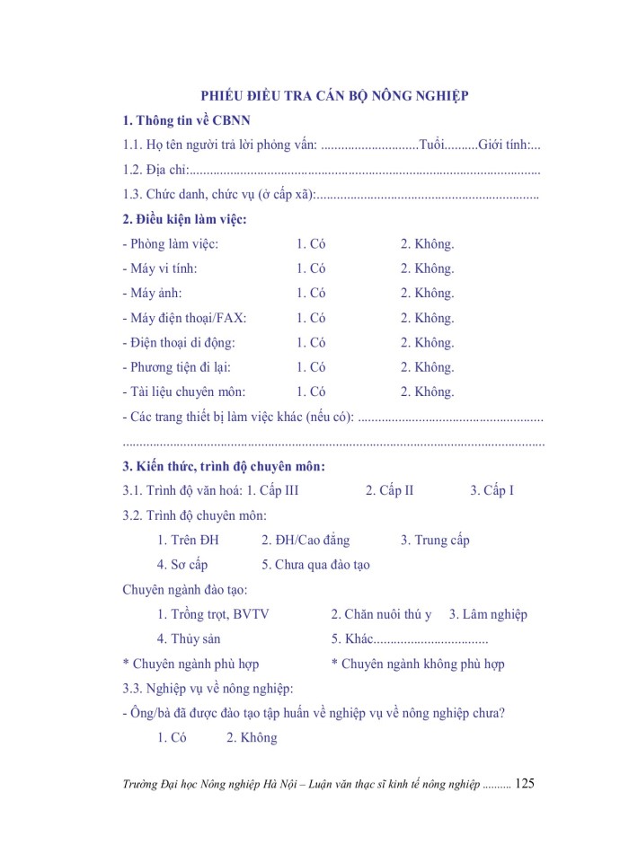 image for page Nâng cao năng lực cán bộ nông nghiệp cấp xã tại huyện THẠCH HÀ, tỉnh HÀ TĨNH
