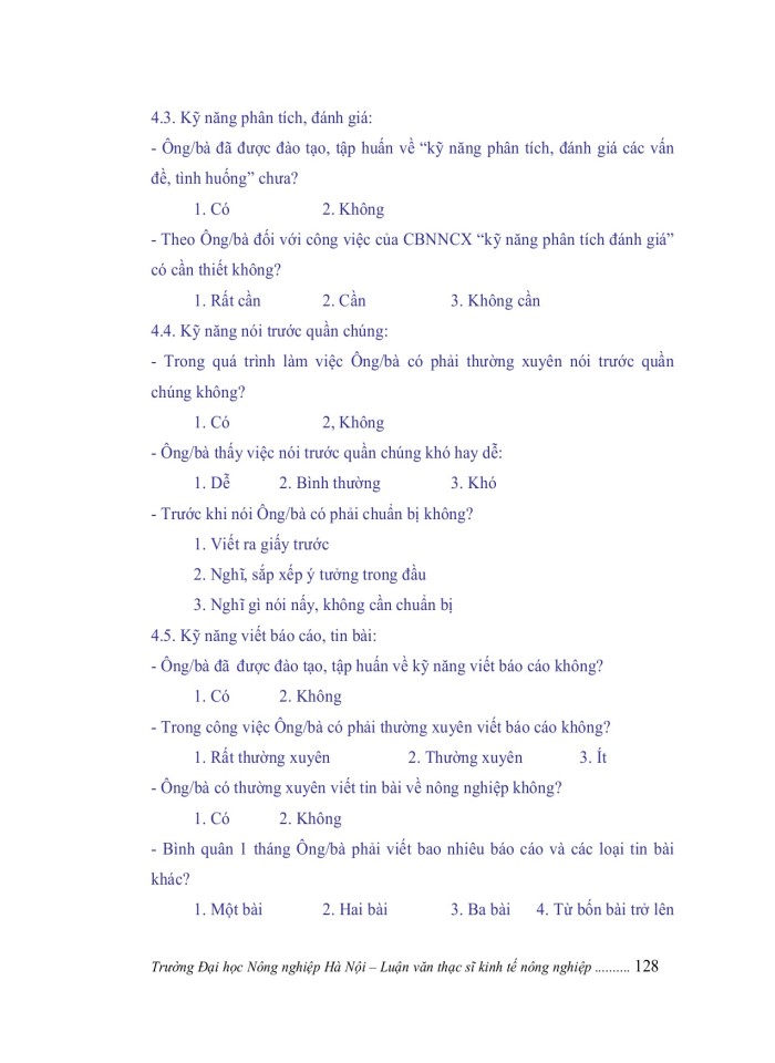 image for page Nâng cao năng lực cán bộ nông nghiệp cấp xã tại huyện THẠCH HÀ, tỉnh HÀ TĨNH