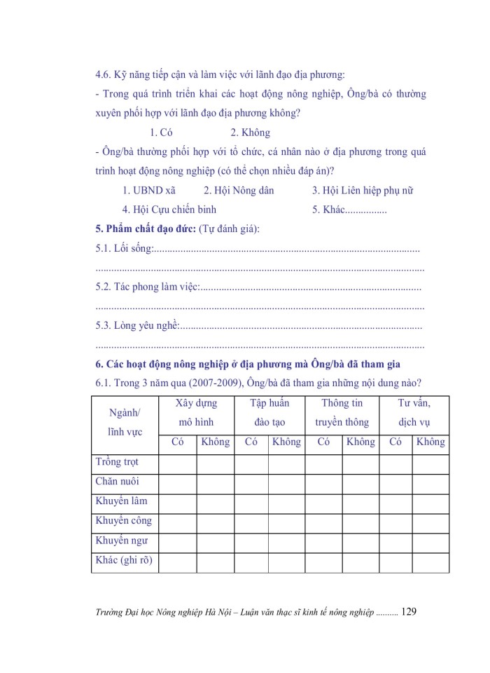 image for page Nâng cao năng lực cán bộ nông nghiệp cấp xã tại huyện THẠCH HÀ, tỉnh HÀ TĨNH