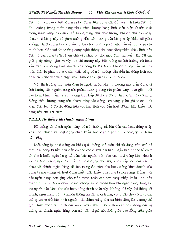 image for page Hoạt động nhập khẩu linh kiện điện tử tại Công ty Cổ phần đầu tư phát triển công nghệ Trí Nam - thực trạng và giải pháp