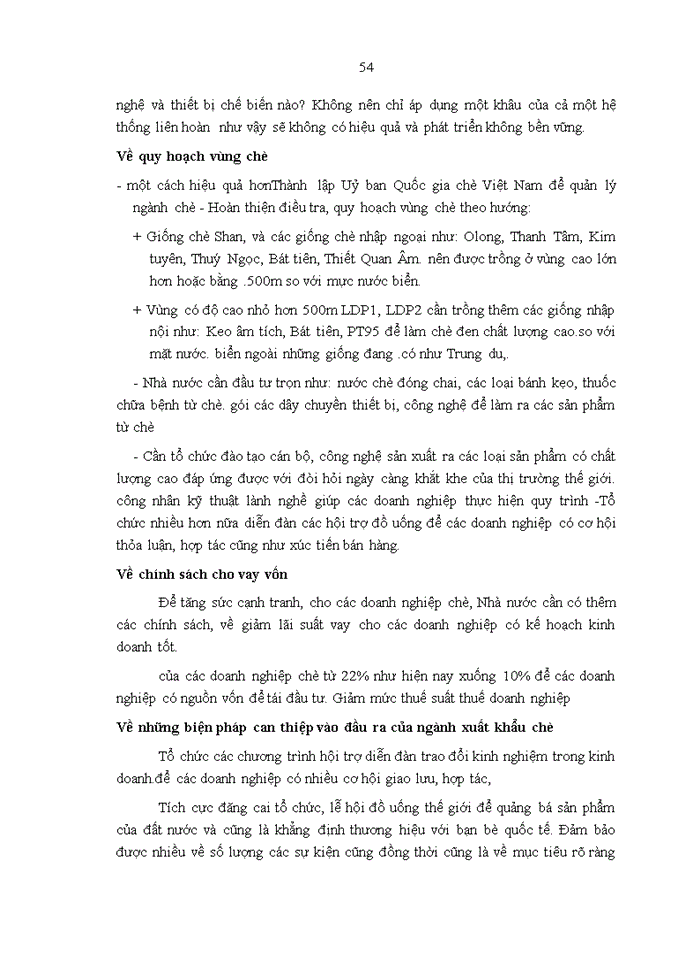 image for page Thực trạng hoạt động xuất khẩu chè sang thị trường EU của công ty TNHH sản xuất và kinh doanh thương mại TRƯỜNG HẢI