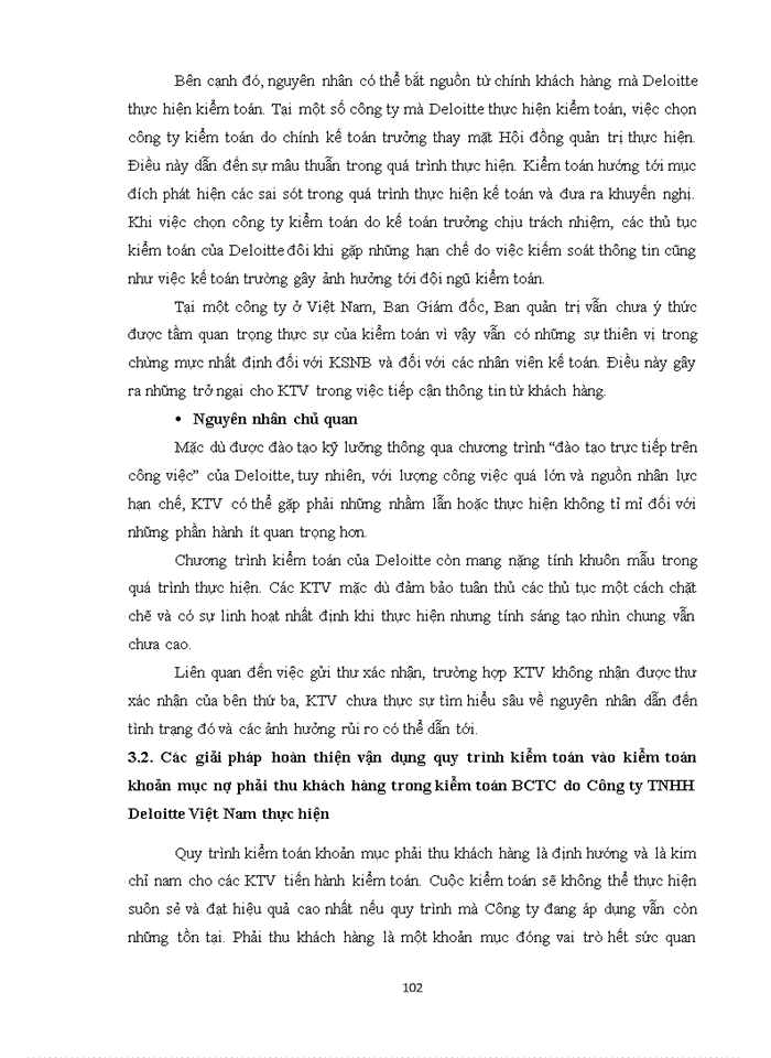 image for page Kiểm toán khoản mục công nợ phải thu khách hàng trong kiểm toán BCTC do Công ty TNHH Deloitte Việt Nam thực hiện